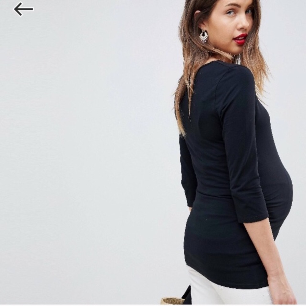 ASOS Organic Cotton Scoopneck Top